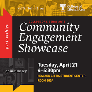 CLA showcase information poster