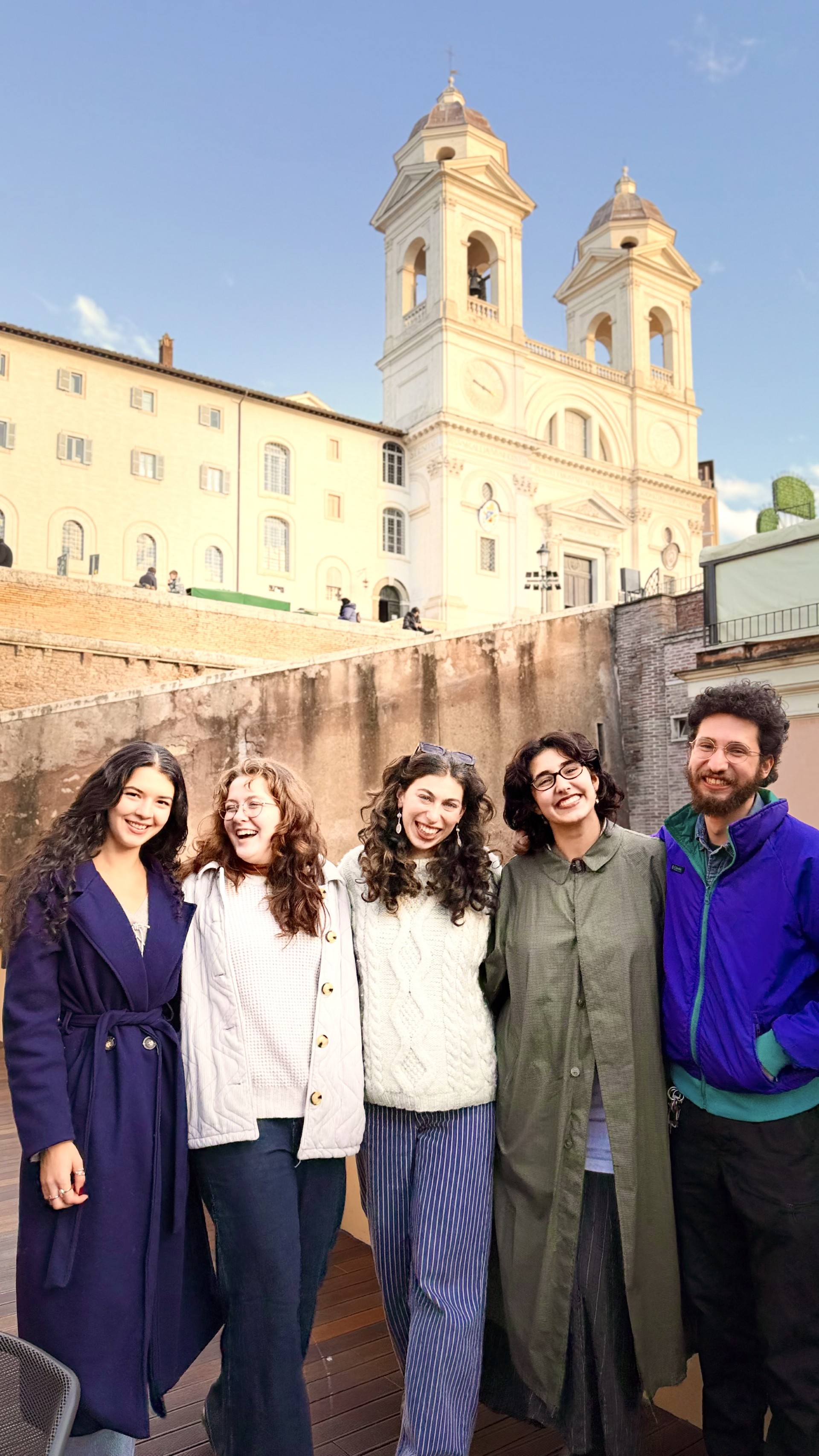 Alumni Assistants at Temple Rome