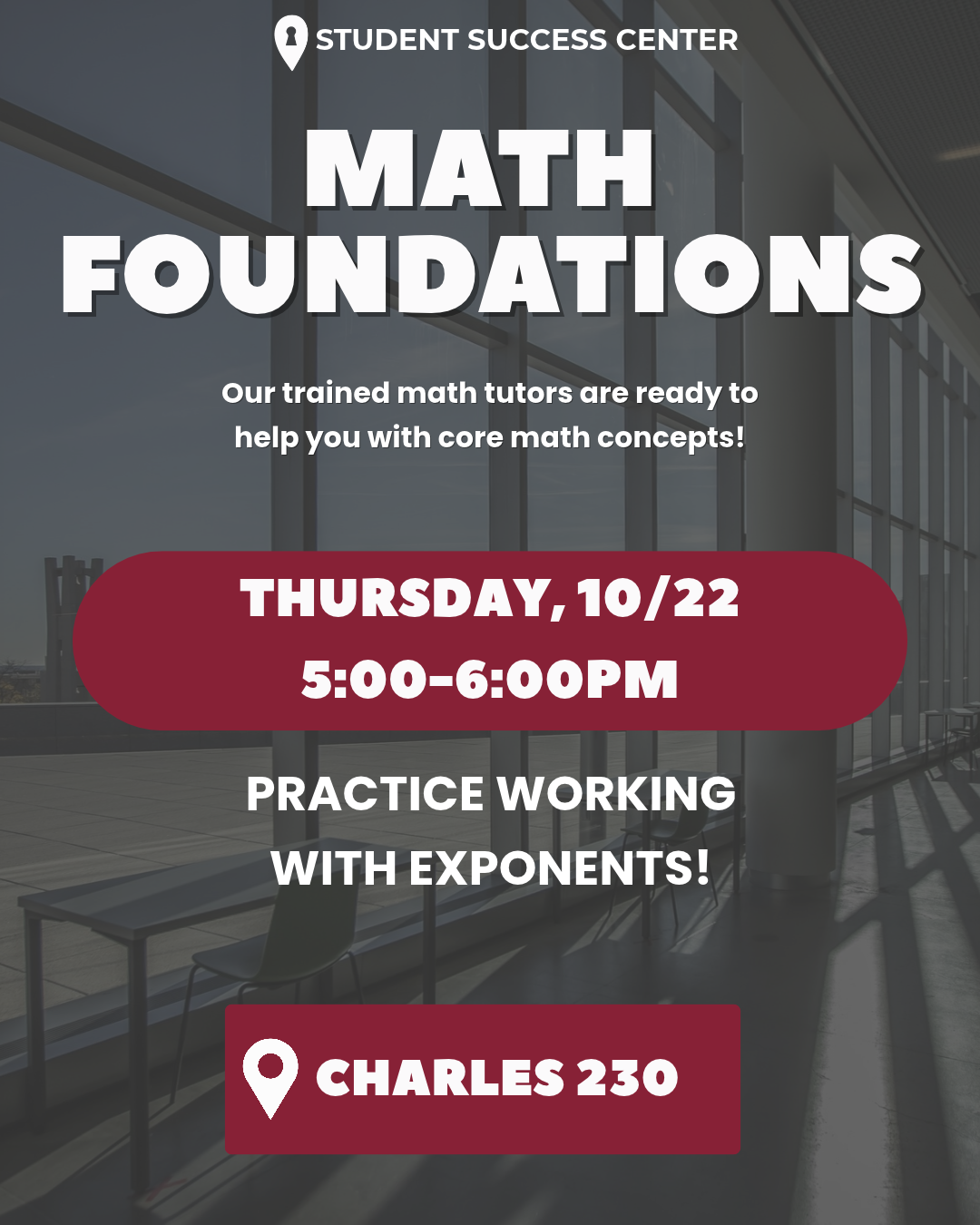 Math Foundations Flyer