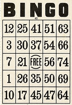Ambler Bingo