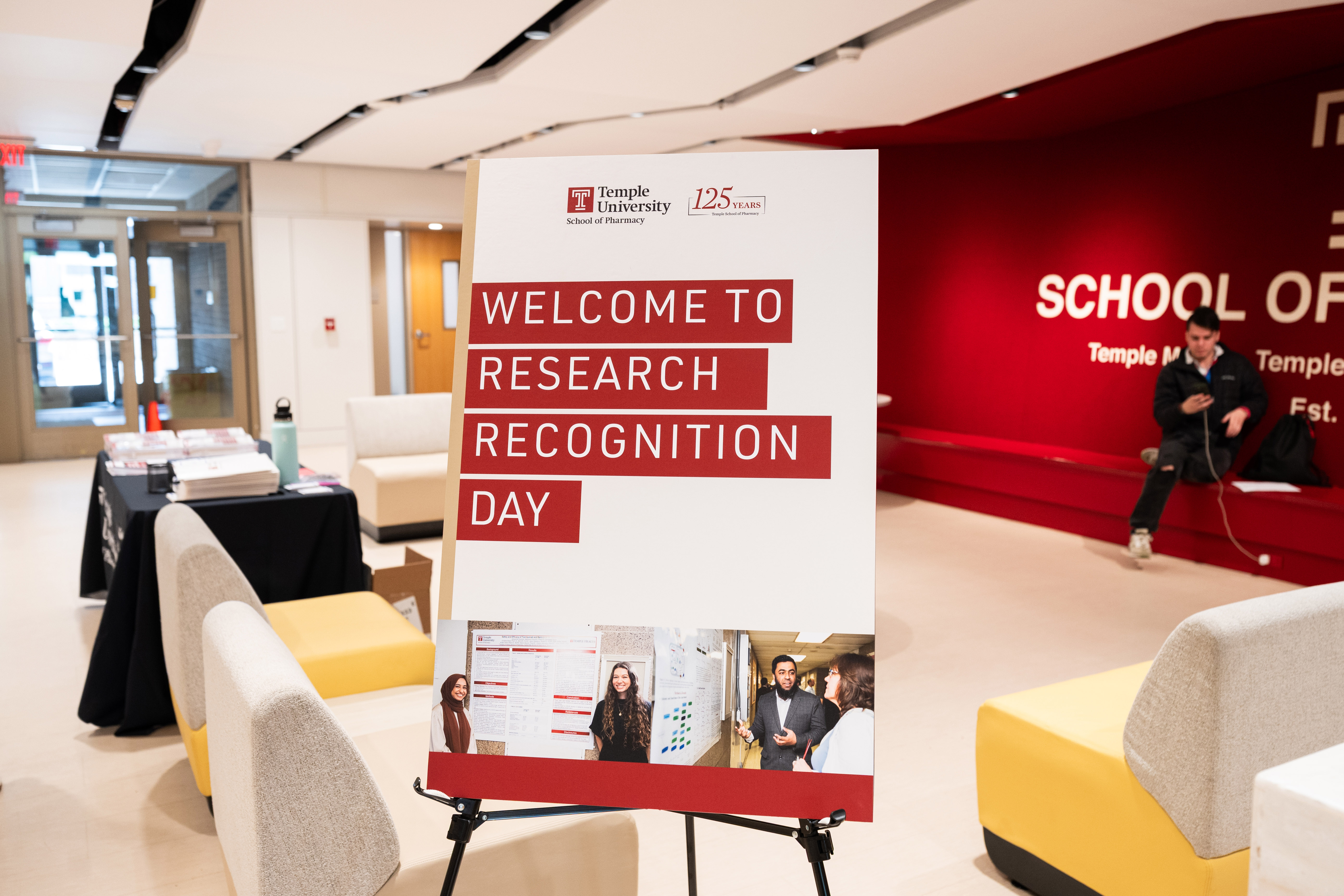 Research Recognition Day signage