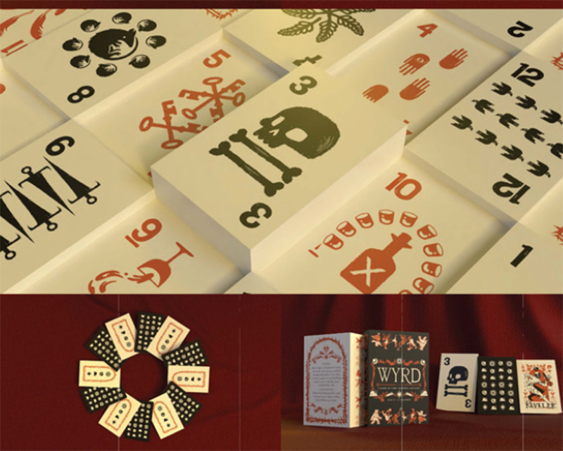 decorative image of a board game featured in the exhibition