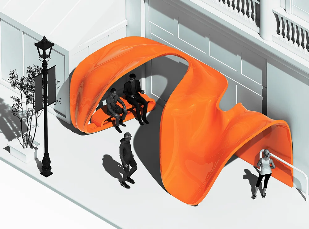 event image depicting a render of an architecture concept