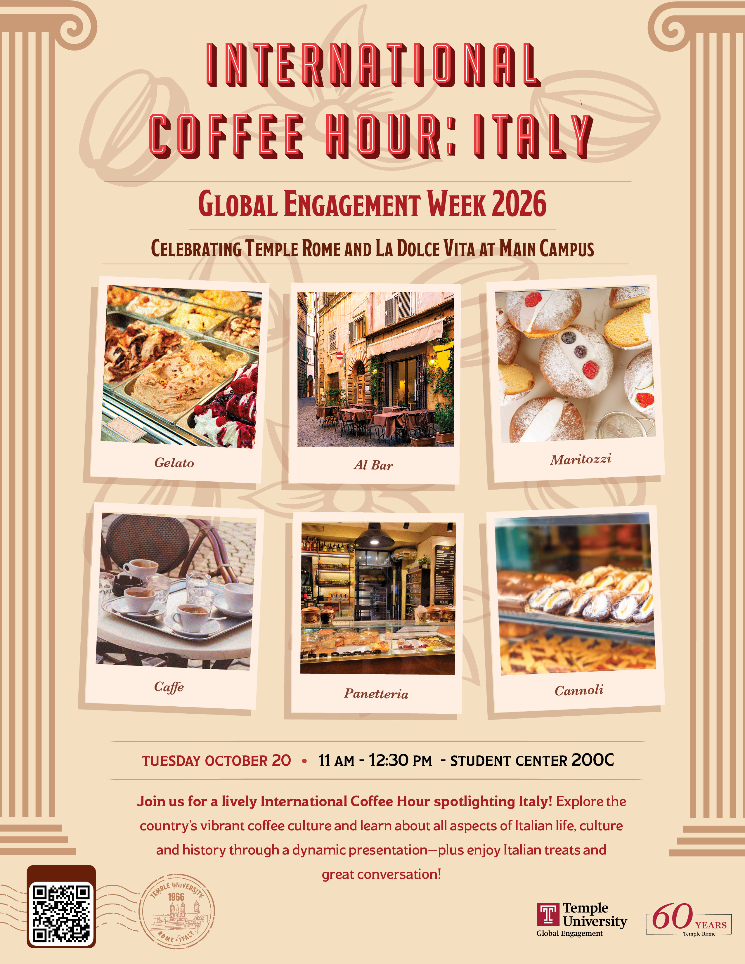 International Coffee Hour: Italy