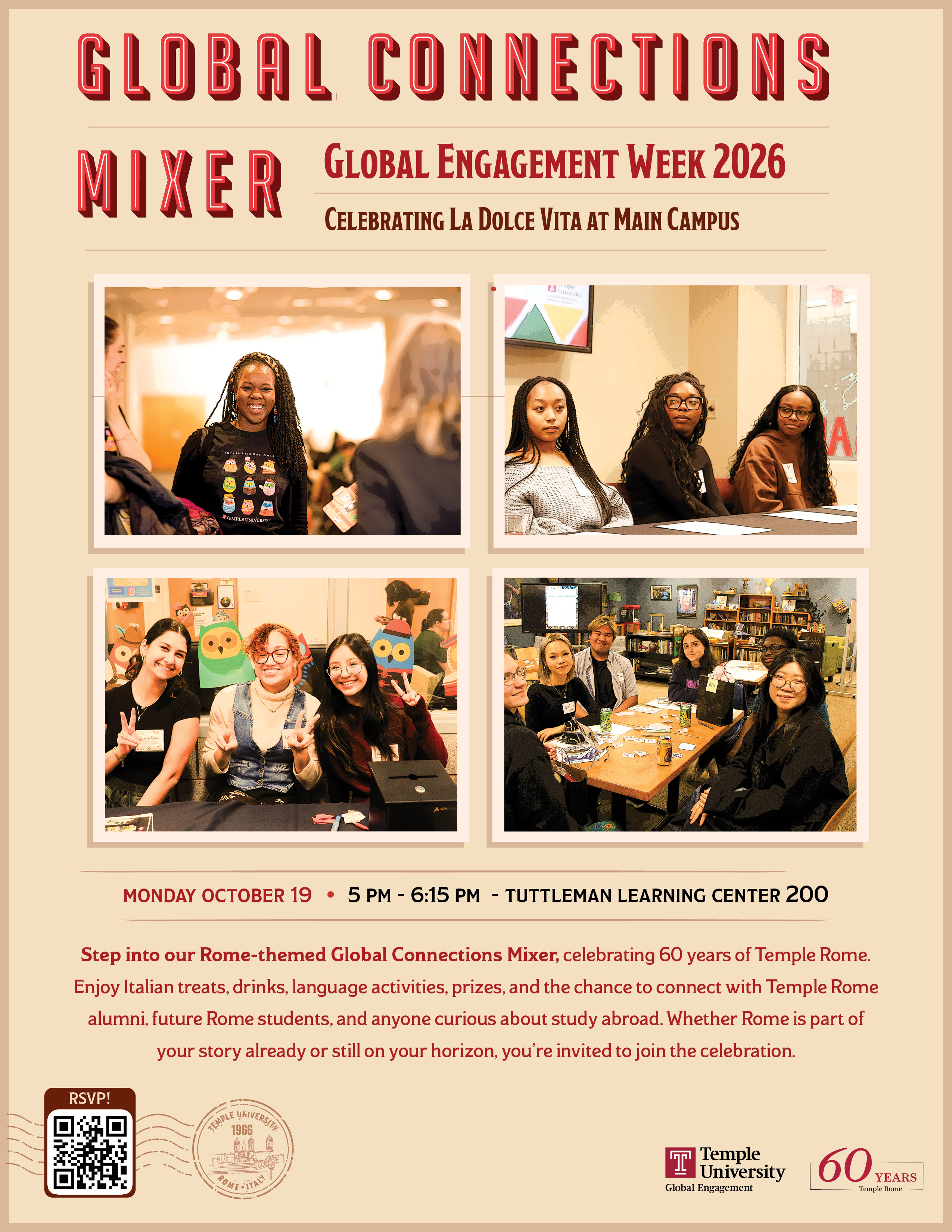 Global Connections Mixer Event