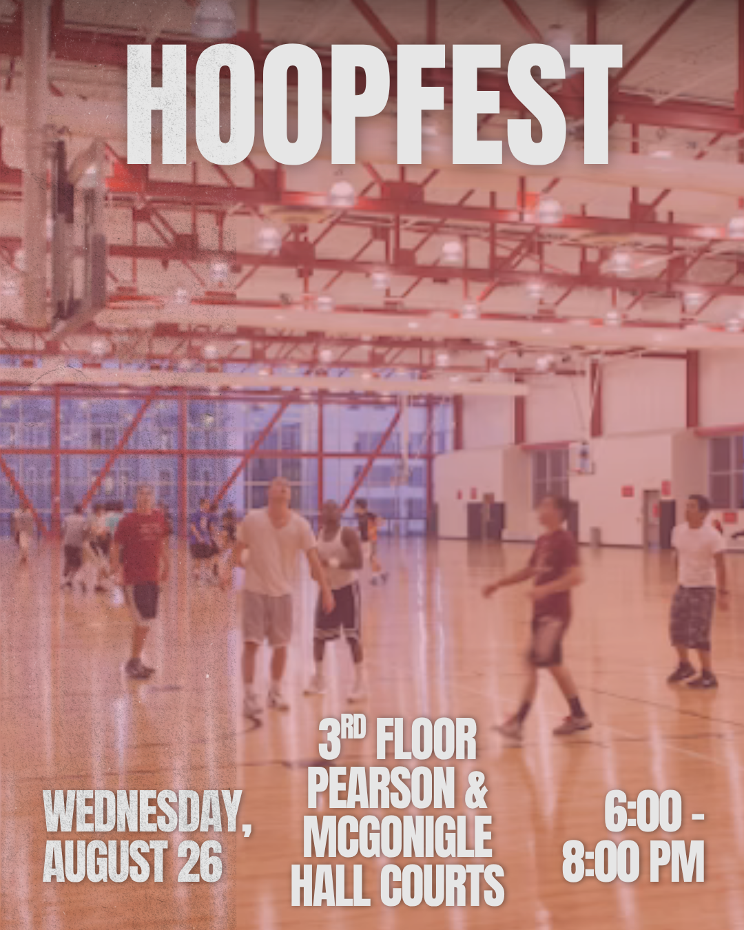 image shows details for hooopfest event.