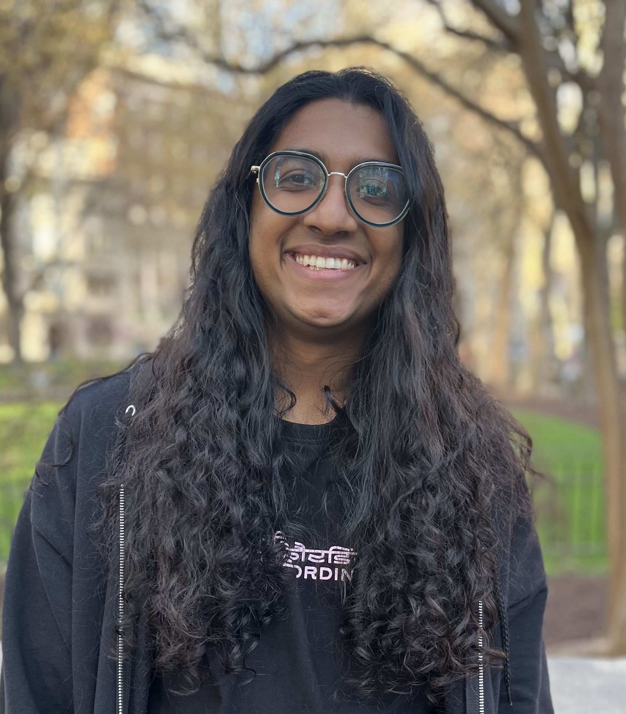 Ranesh Mopuru smiles for camera