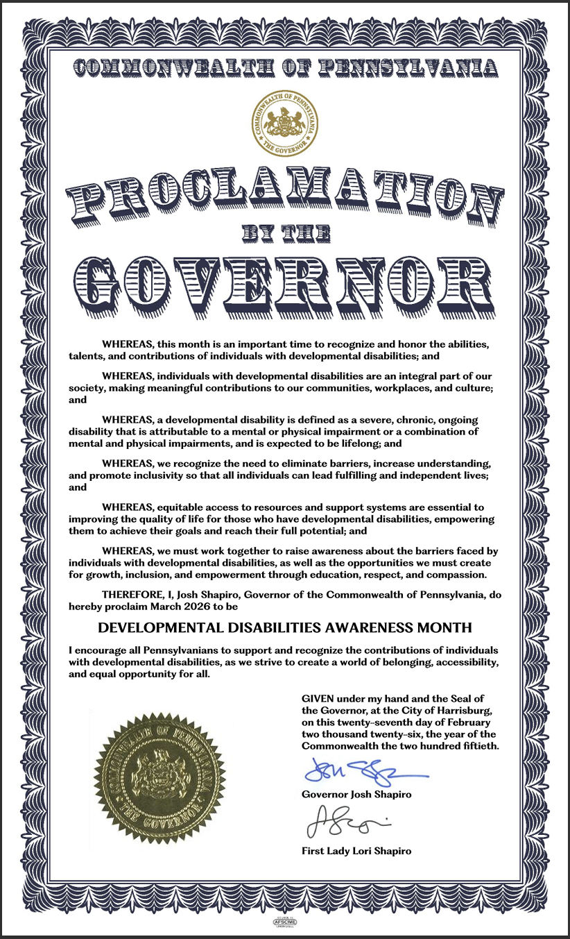 Official proclamation with ornate text, decorative border, and governor's seal. Full text in this story.