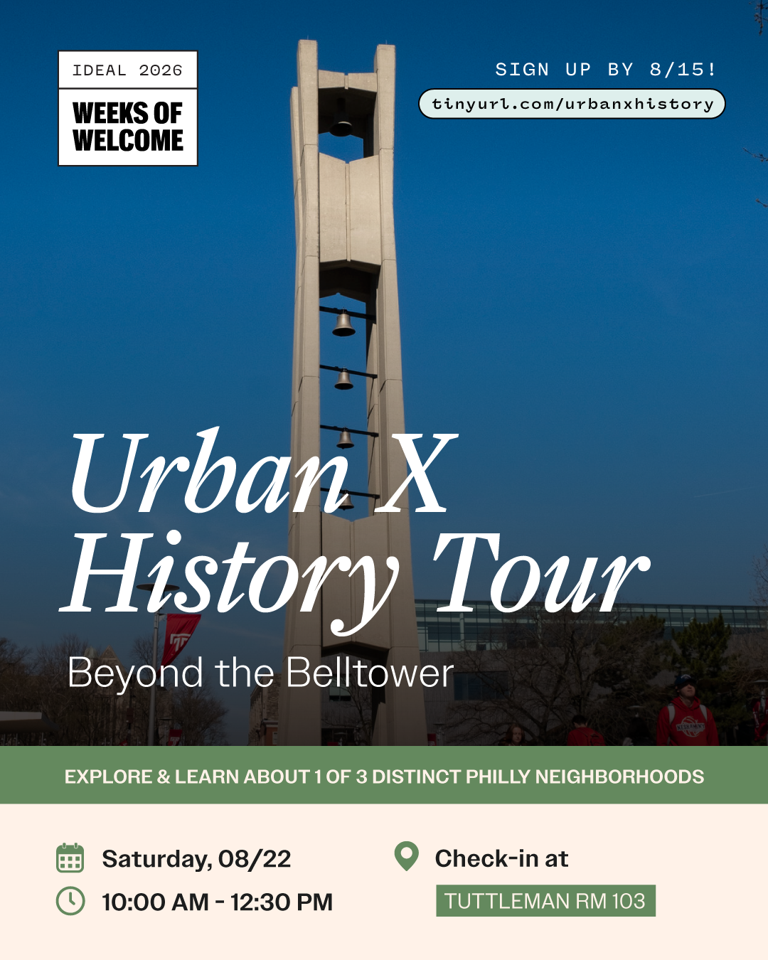 graphic for Urban X History