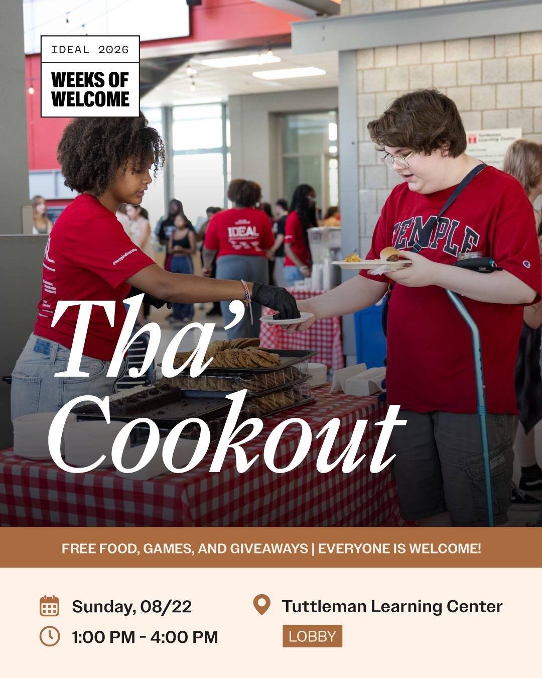 graphic for tha' cookout