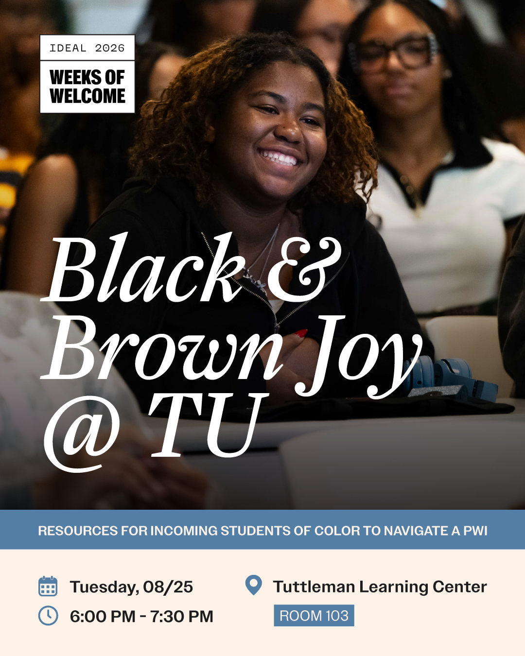 graphic for Black and Brown Joy