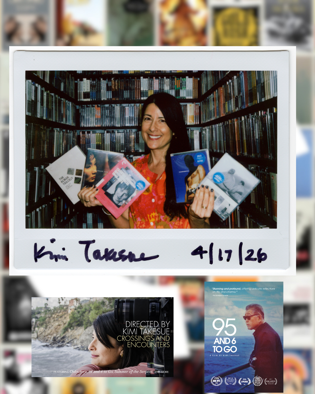 Kimi Takesue in the Criterion Closet