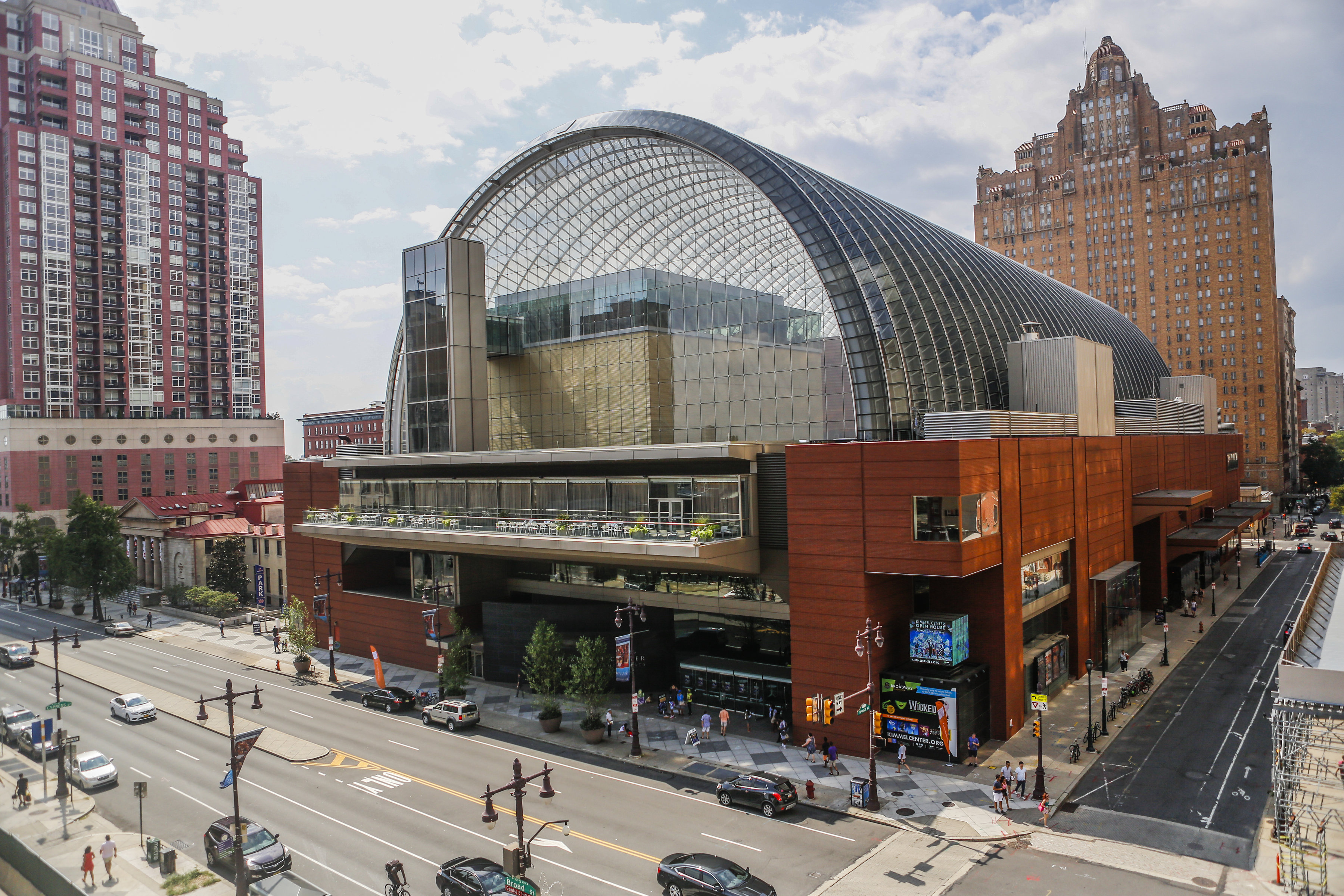 Kimmel Center pictured.