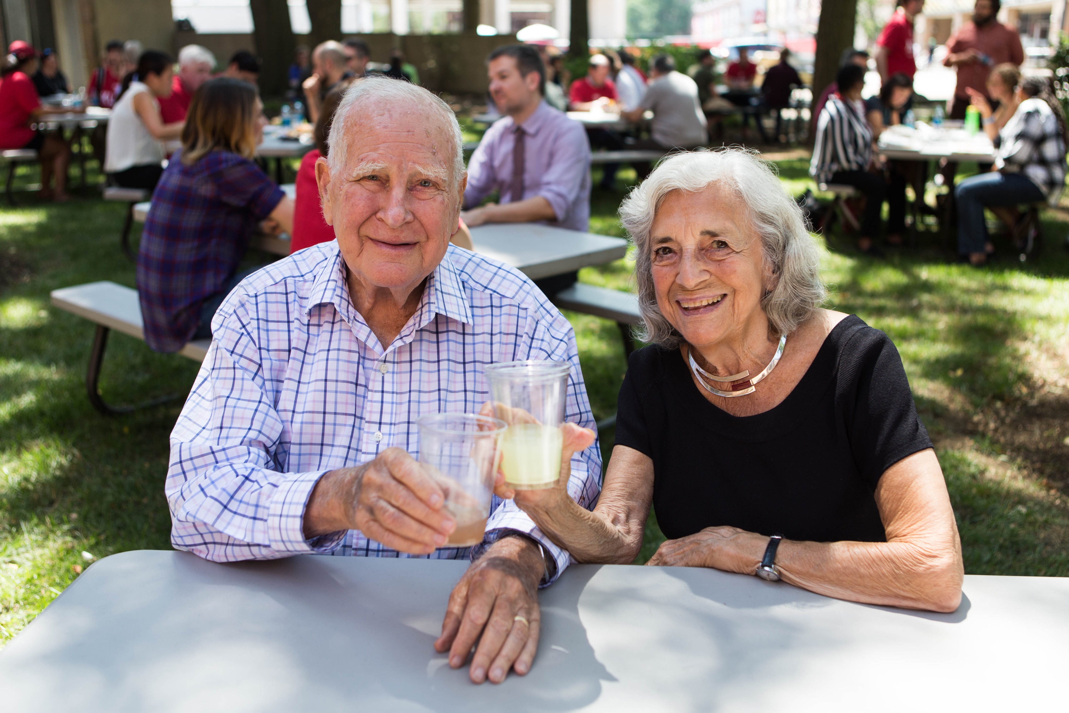 Lew and Janet Klein pictured.