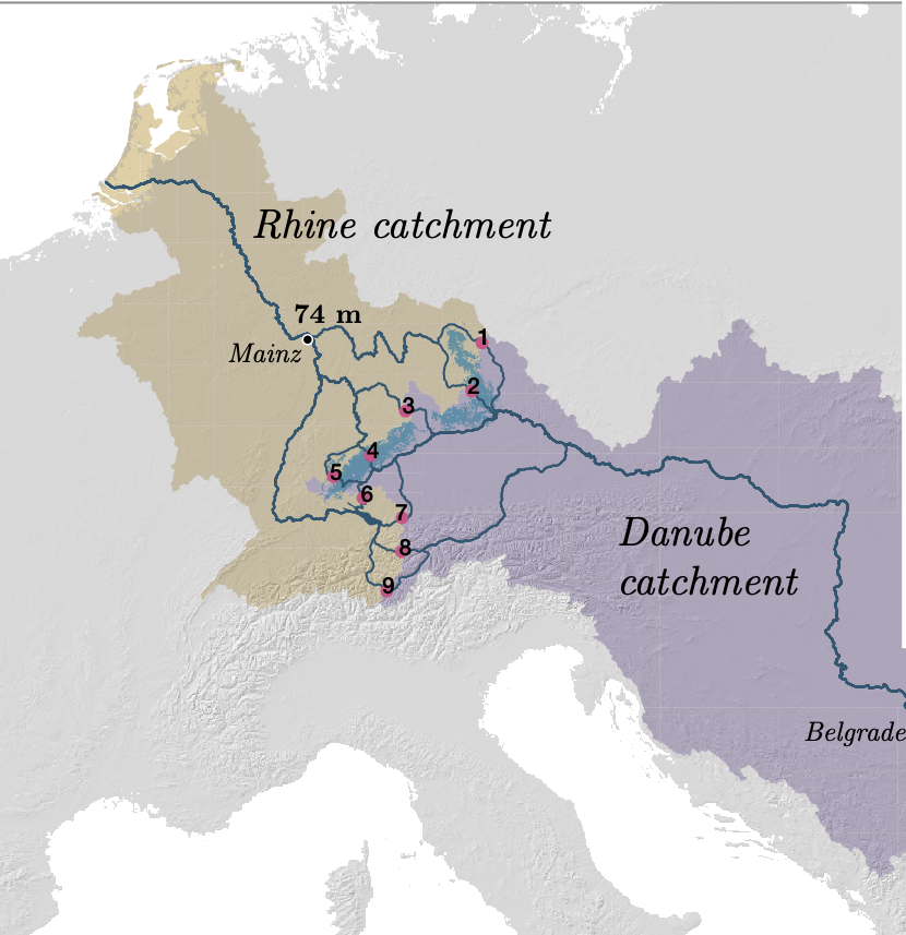 Map of Litwin research area
