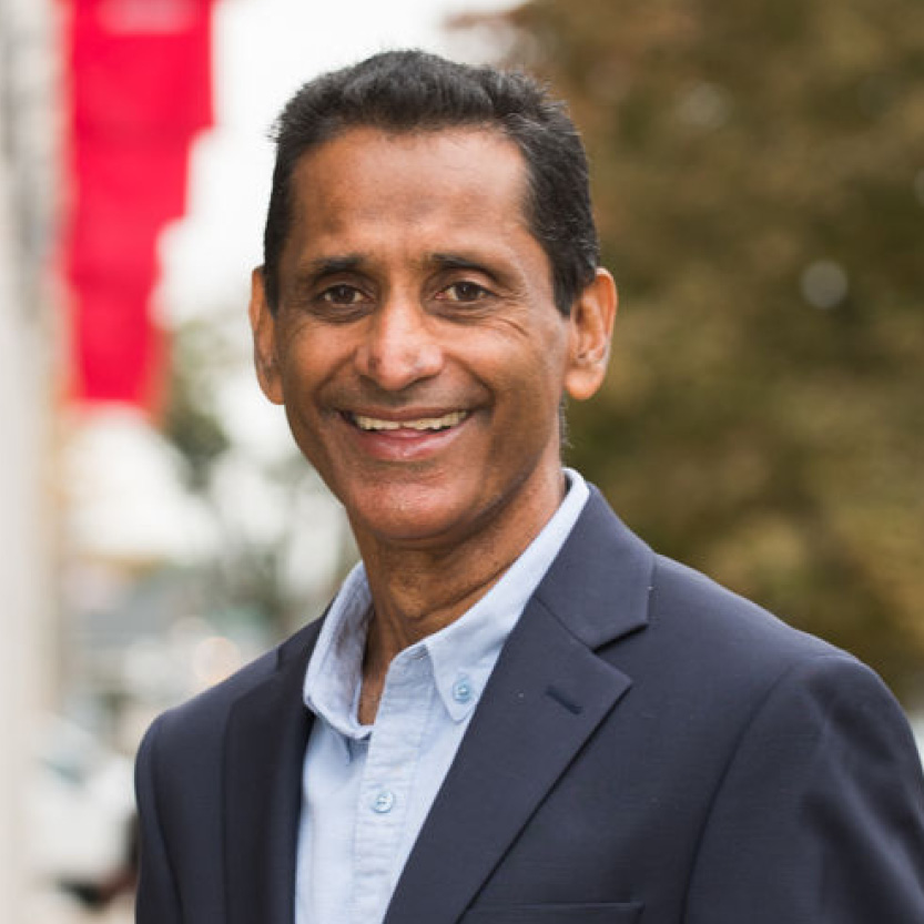 Salim Merali outside