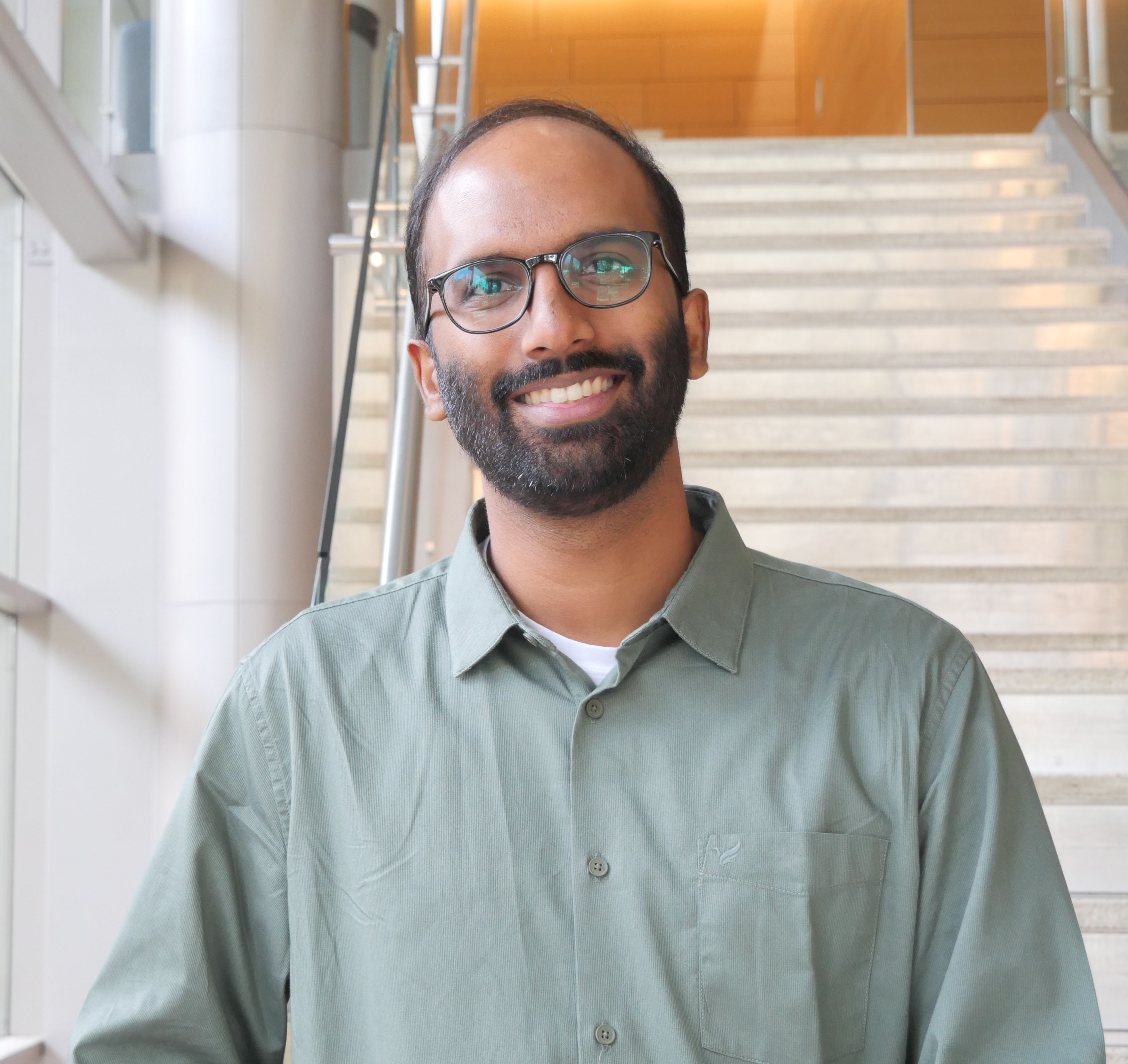 Physics professor Adarsh Patri