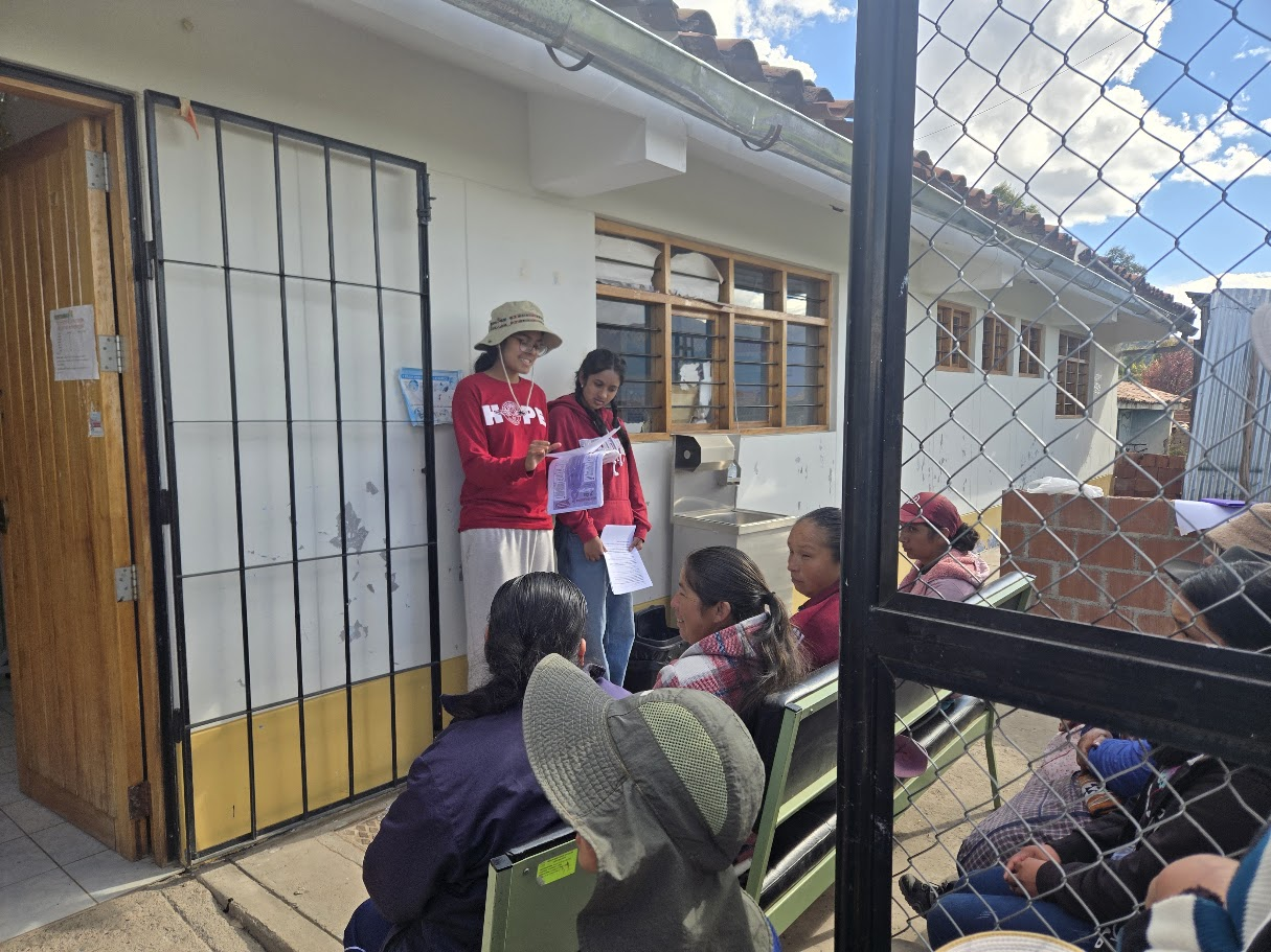 Students and community members engaged in dialogue