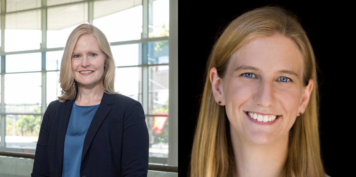 Alexandra Davatzes and Elizabeth Parker