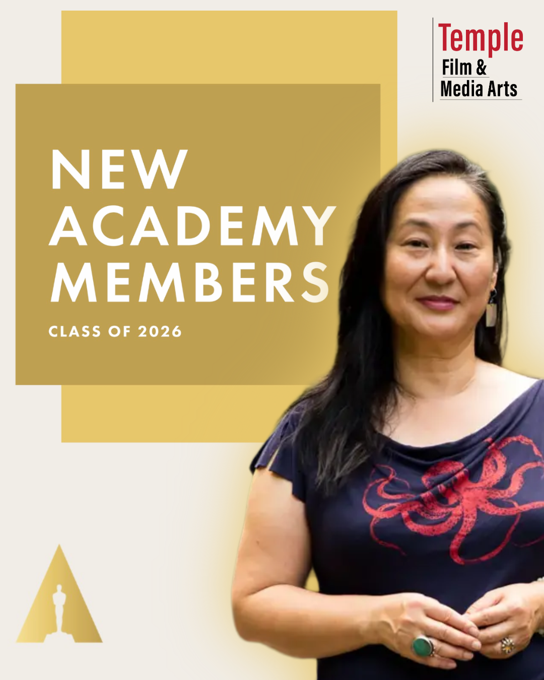 Prof. Rea Tajiri, New Academy Member