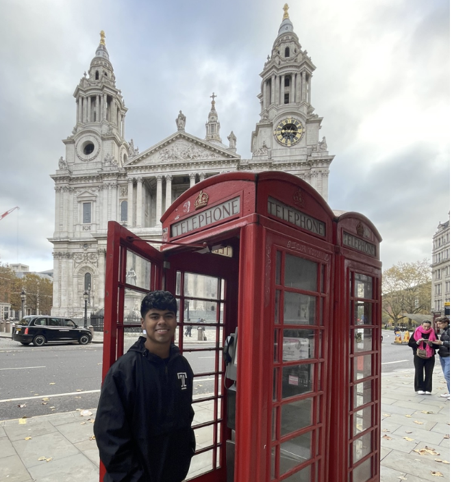 Student in London