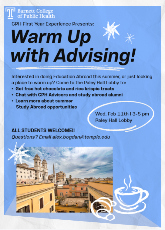Warm Up with Advising