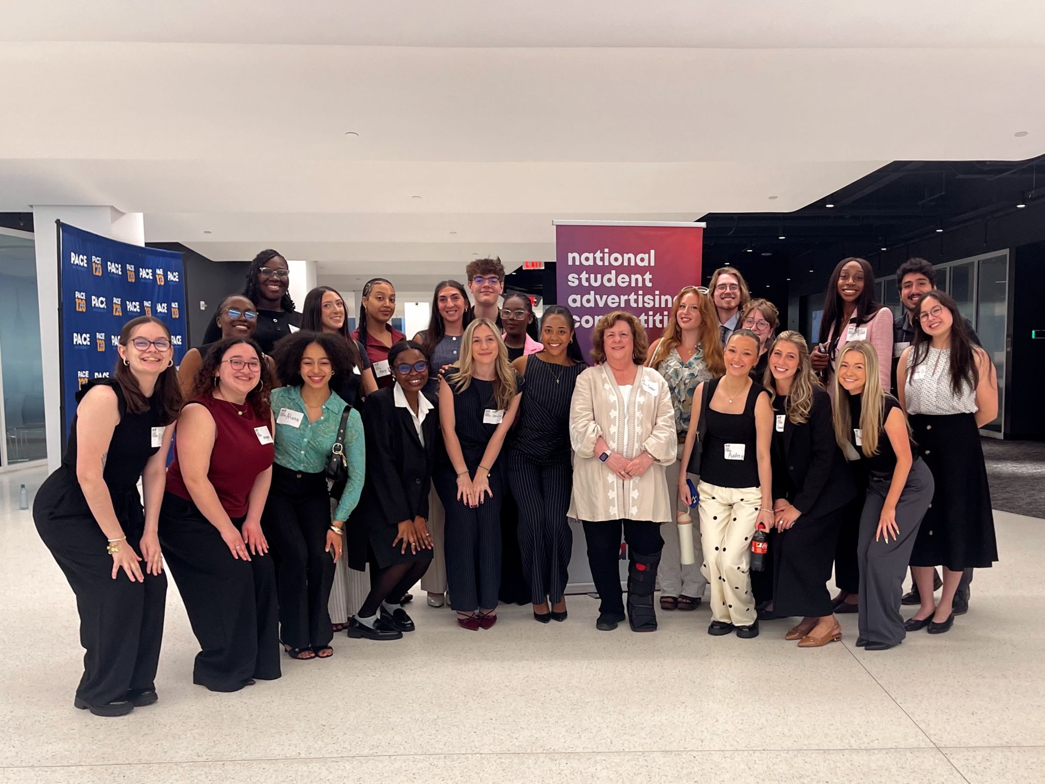 Image of the Klein student team at the NSAC.