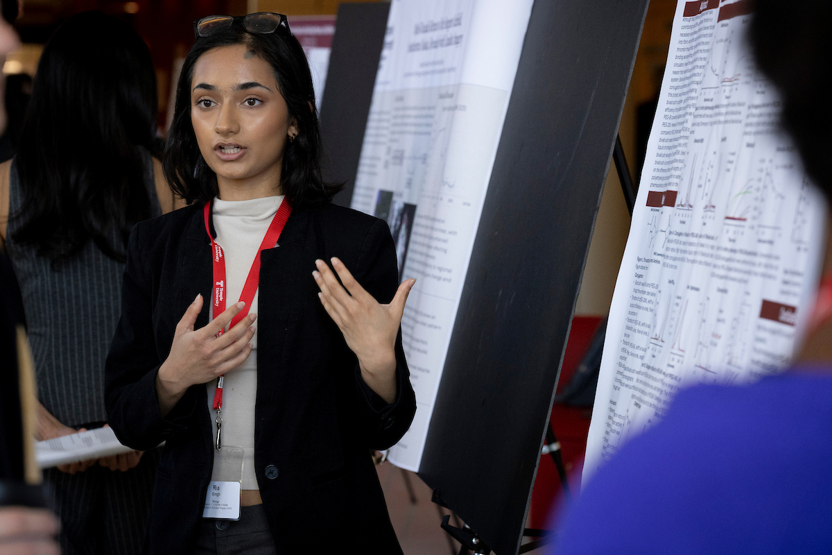 Temple student presents research at 2026 Research and Leadership Symposium in the College of Science and Technology