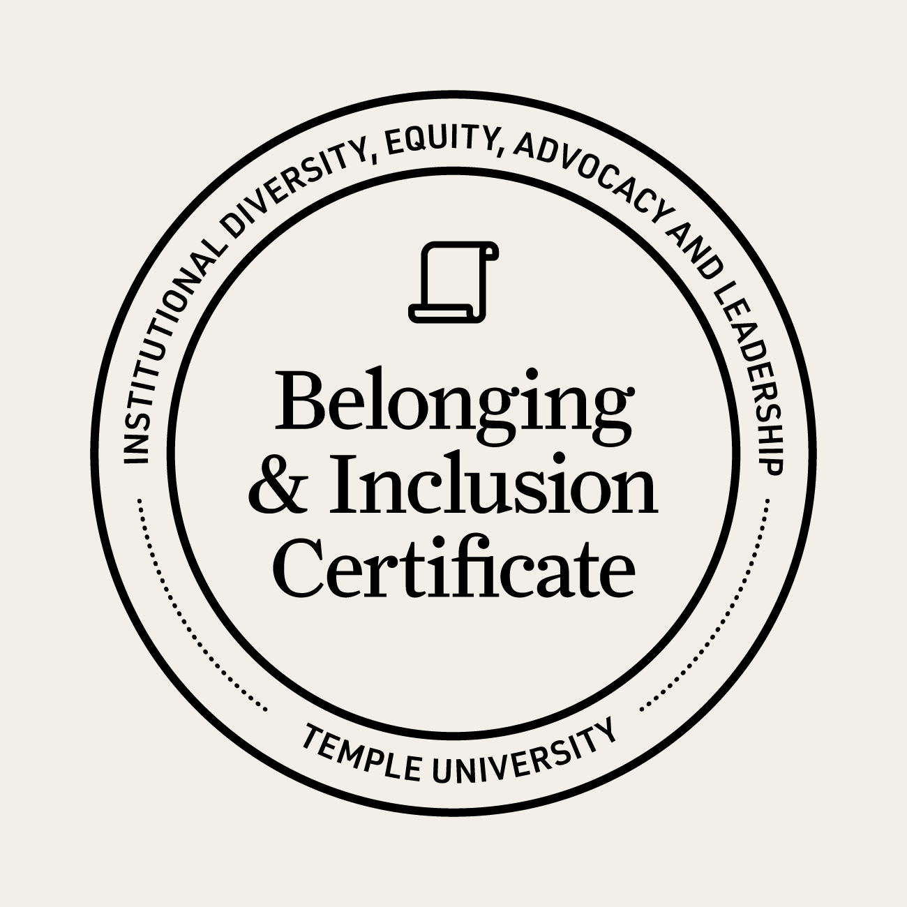 Logomark for the Belonging and Inclusion Certificate