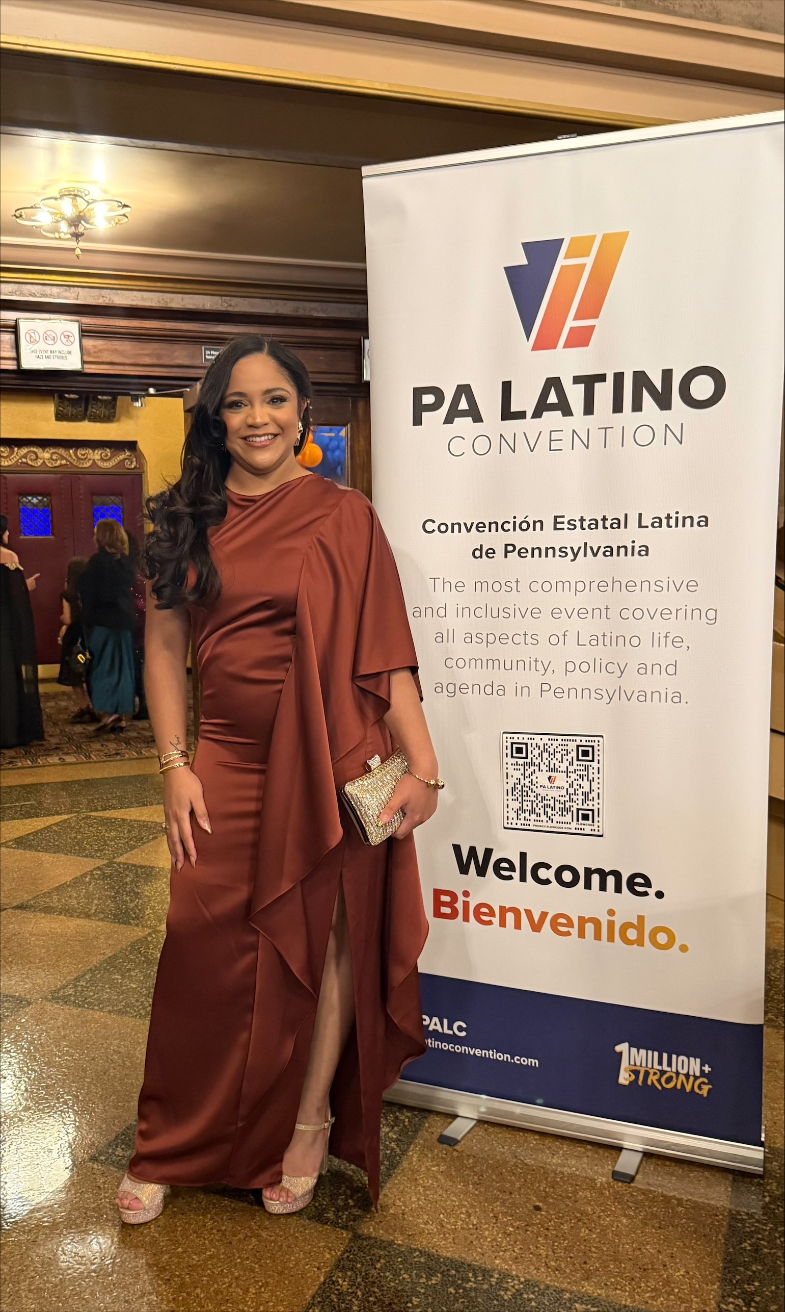 Mariel Delacruz at Pennsylvania Latino Convention