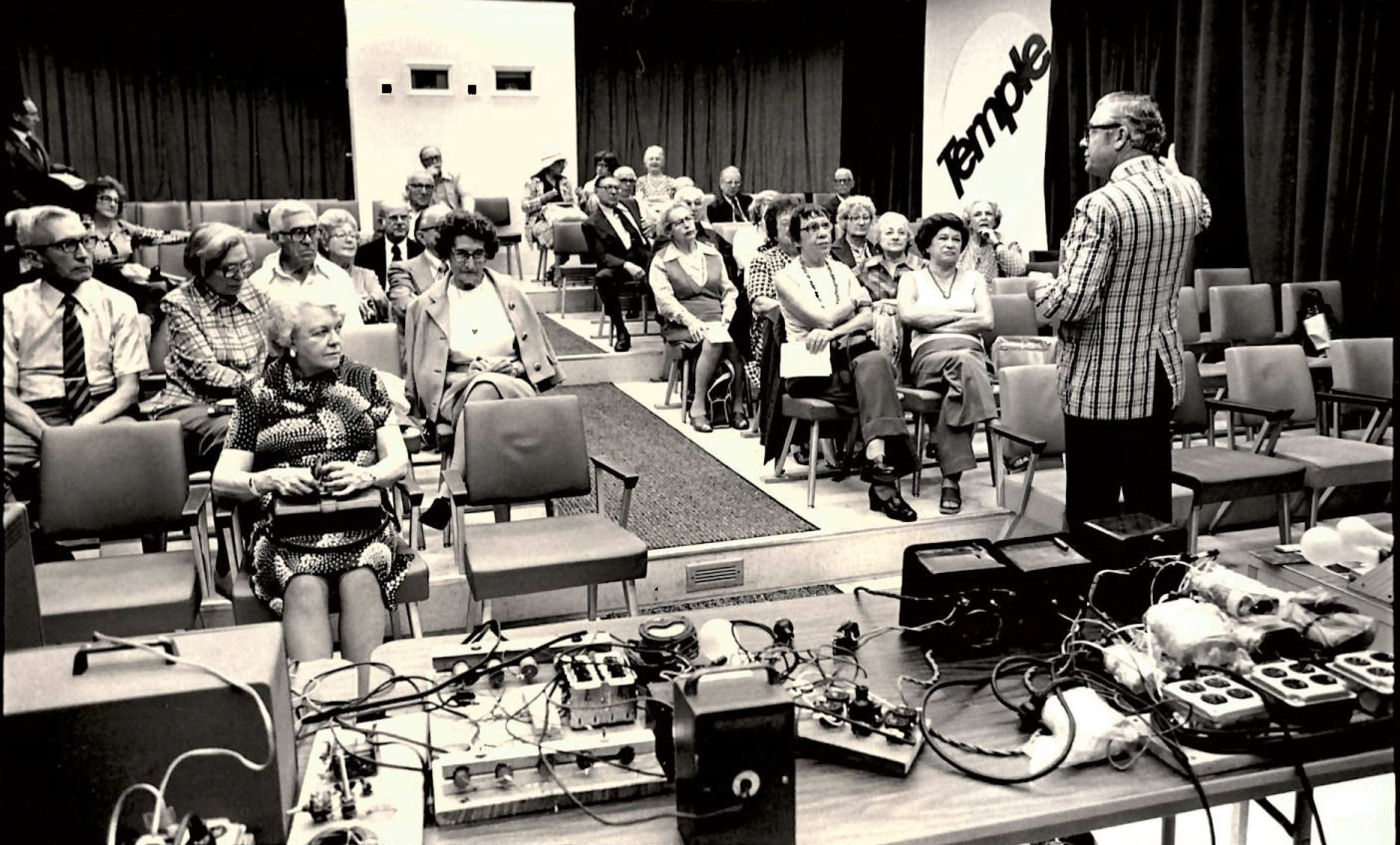 “Temple’s lifelong learning program was one of the first of its kind,” according to Adam Brunner, Director of the Osher Lifelong Learning Institute. “It started at Temple’s Center City Campus, which was then located at 1616 Walnut Street, when a group of older adults in Philadelphia approached Temple about developing a program that focused on lifelong educational opportunities.” 