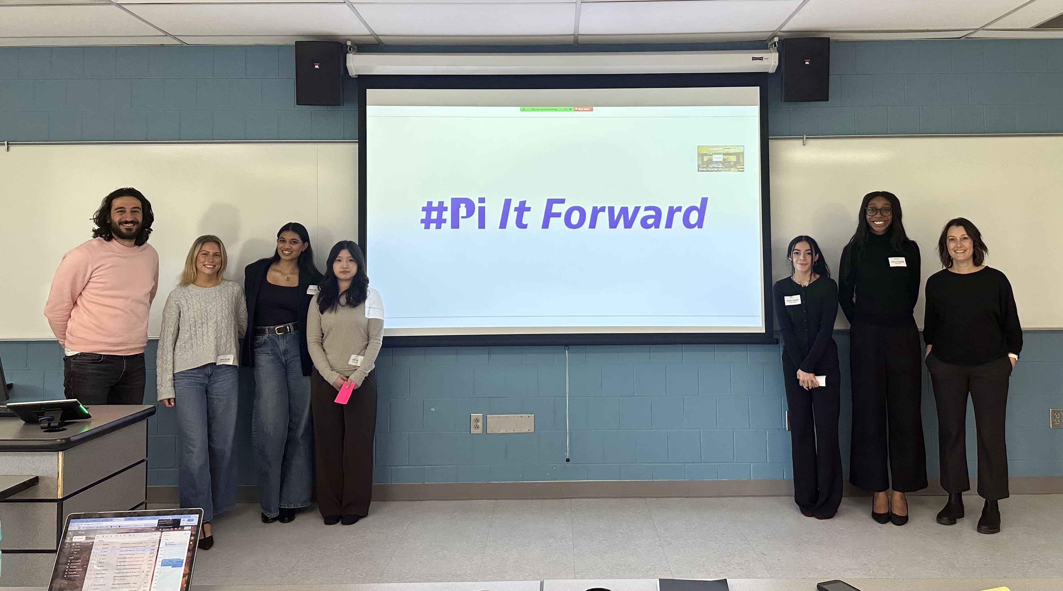 Students presenting
