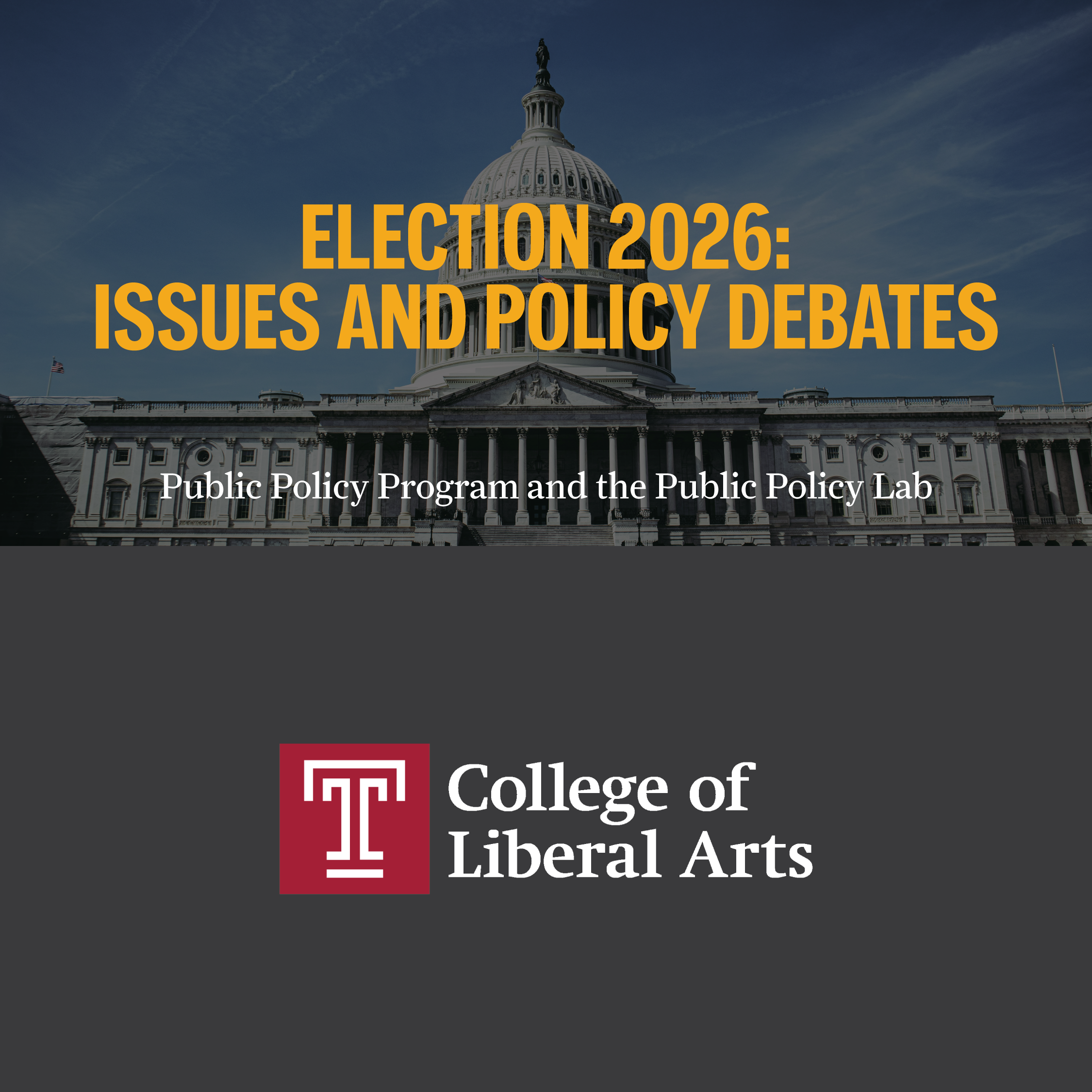 Election 2026 Issues and Policy Debates