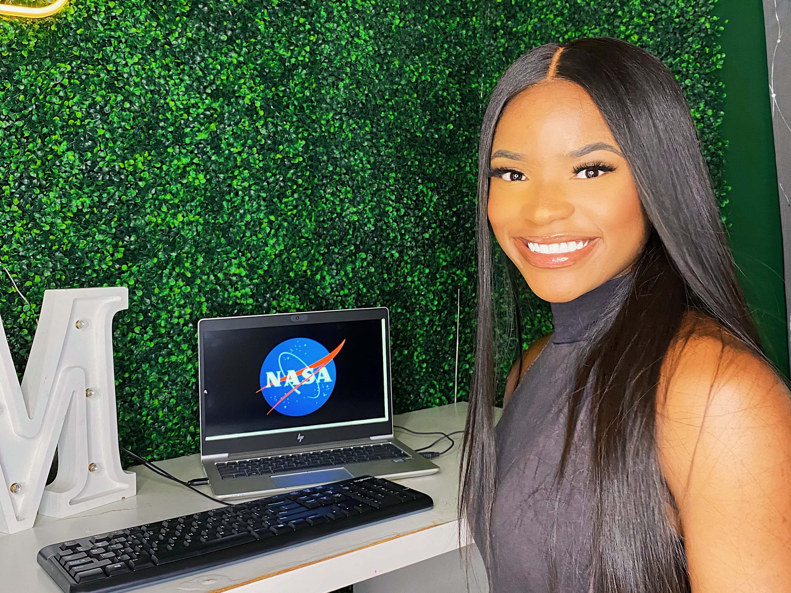 Mya Sims interned at NASA this summer.