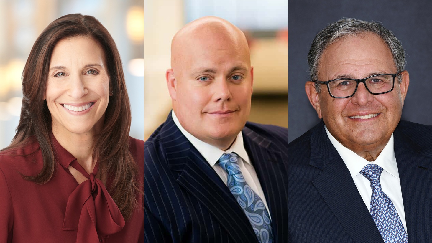 Ellen Cooper, FOX 85; James Jim Schultz, CLA 95; and Stanley Stan Middleman, FOX 76