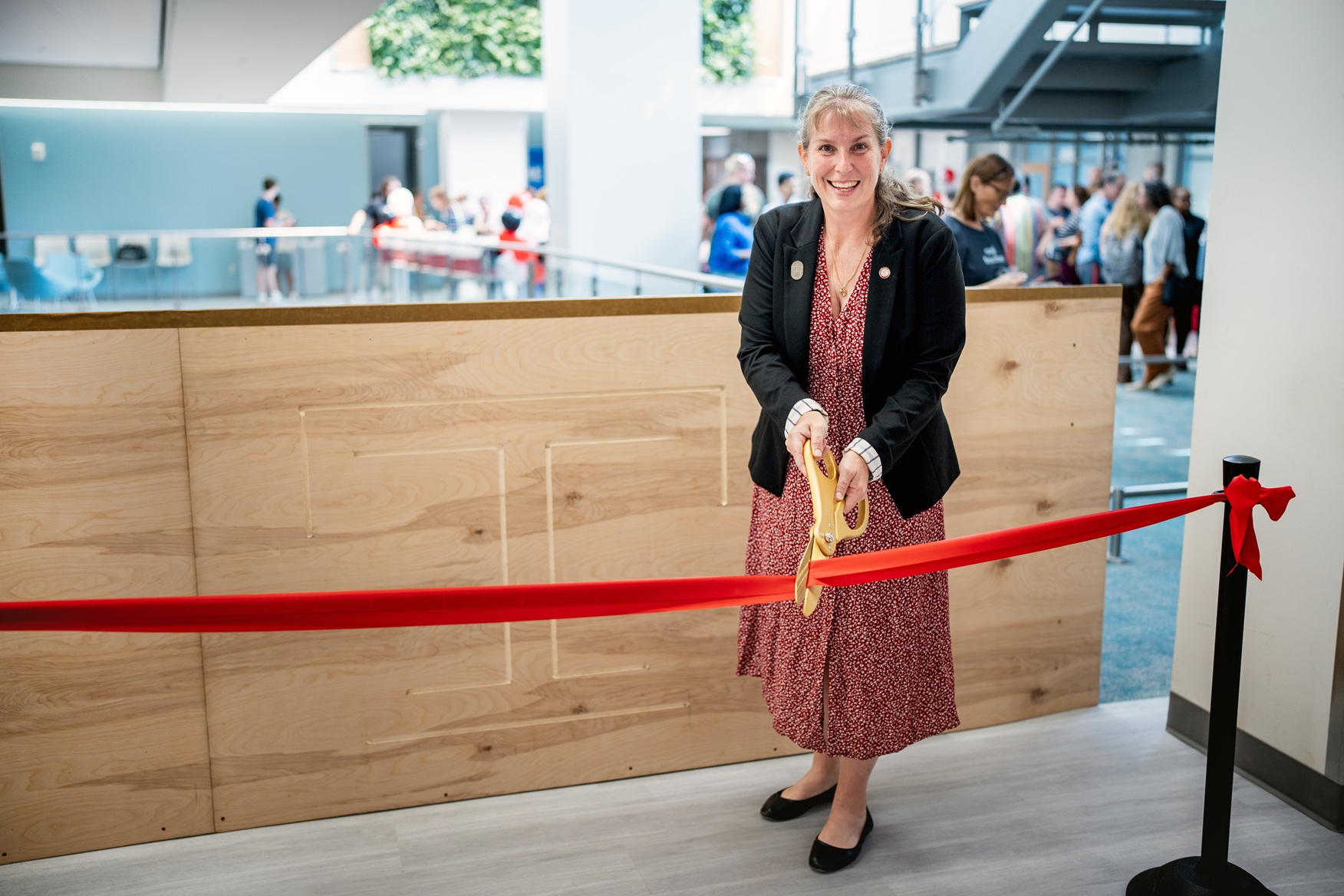 Dean Ibrahim pictured at a soft opening event.