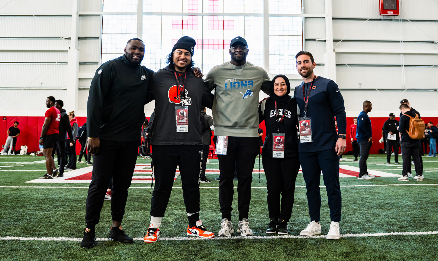 Image of student on Temple University s campus