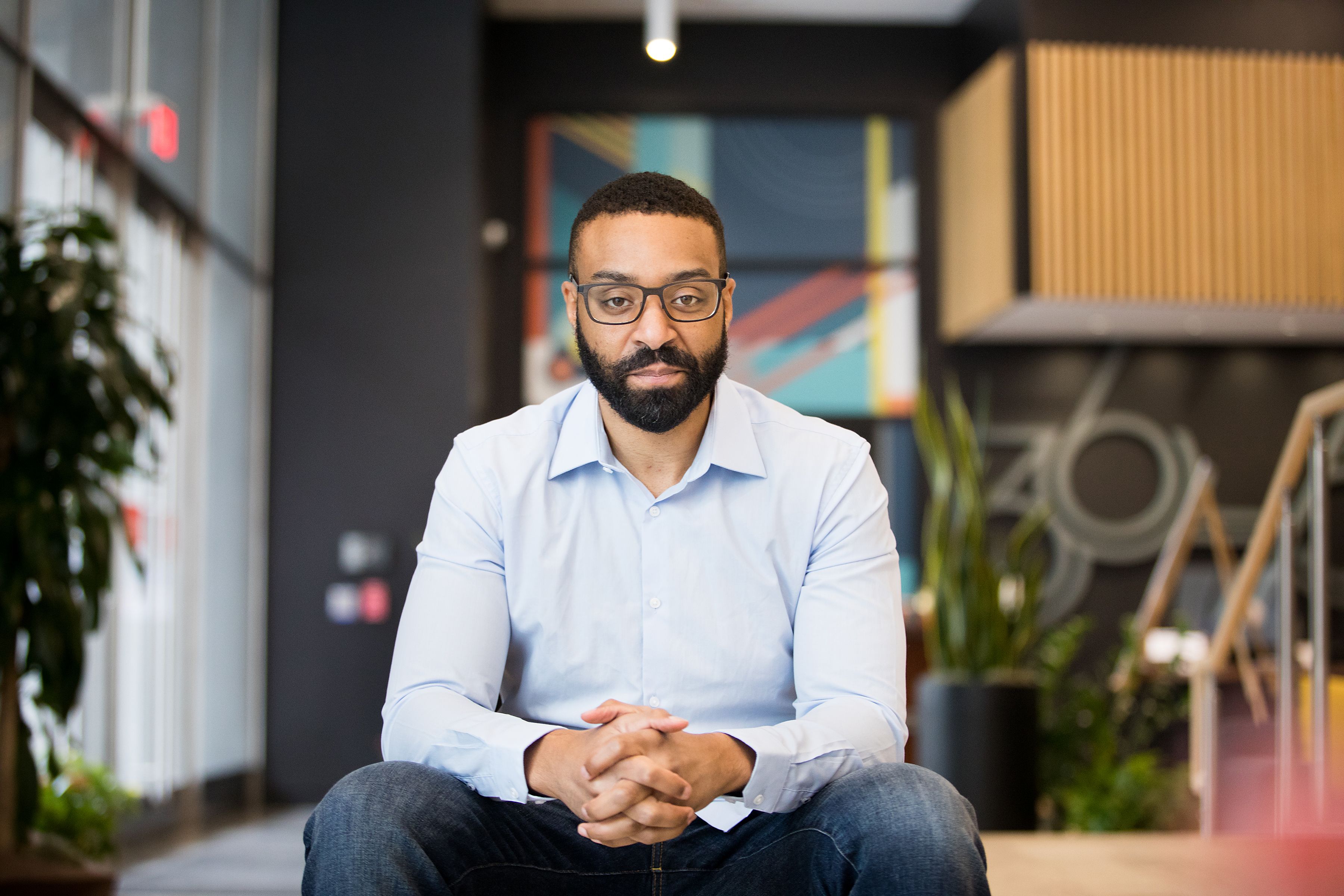 Image of Sylvester Mobley, a Temple University alum and founder of Coded by Kids.