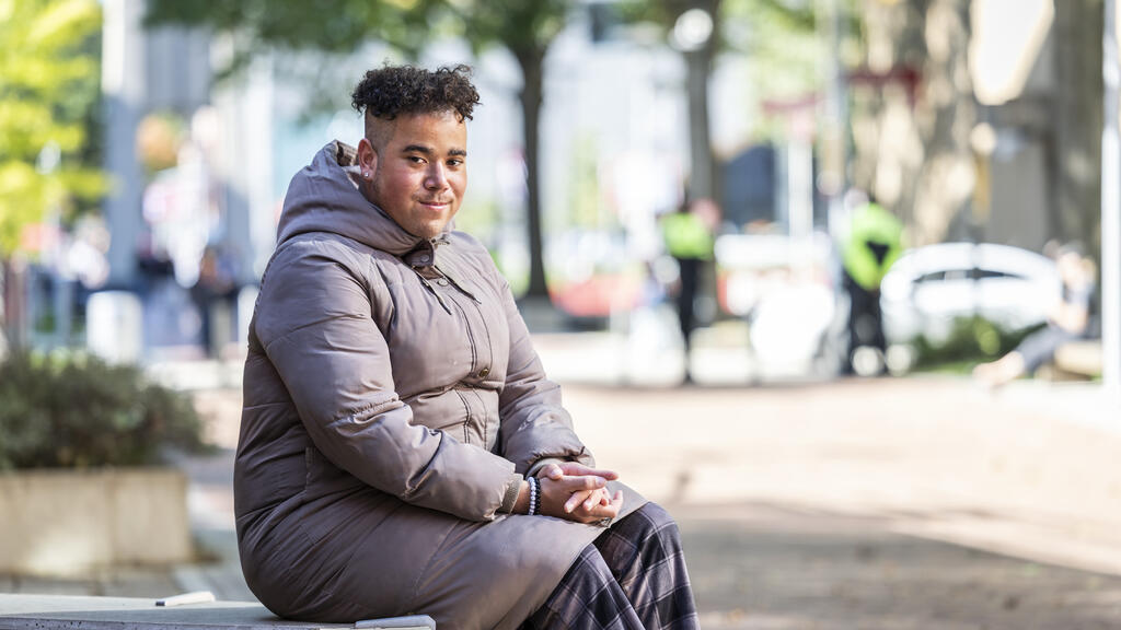 Image of Joshua Wingate on Temple's Main Campus
