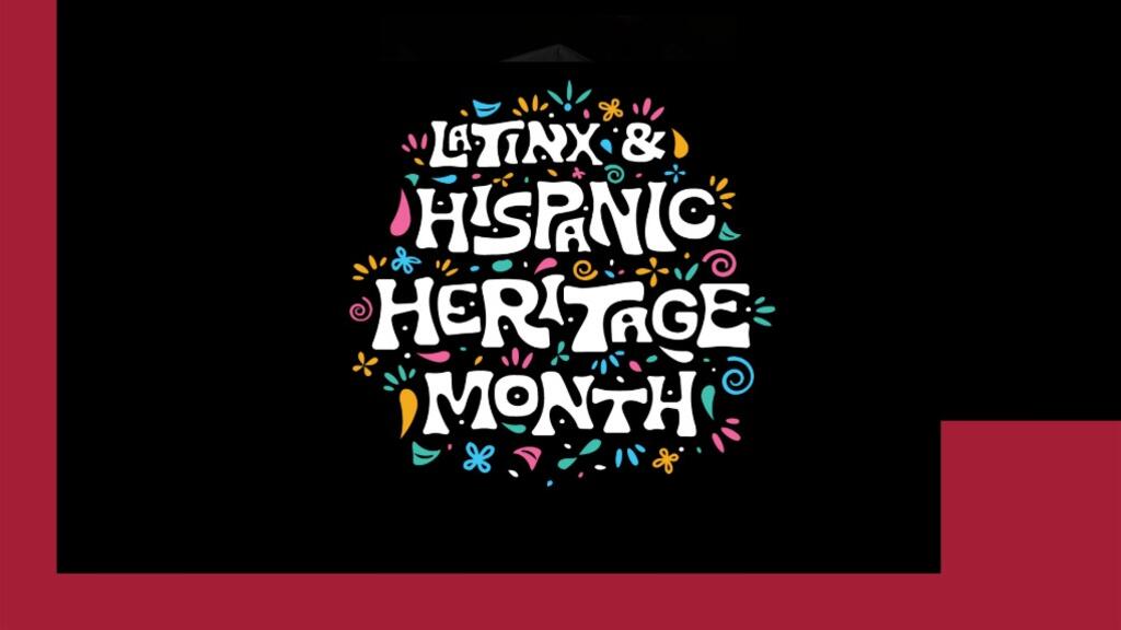 Hispanic/Latinx Heritage Month logo
