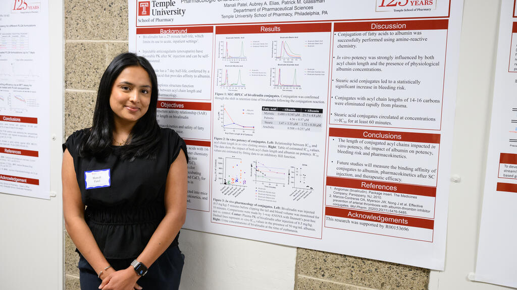 Manali Patel at Research Recognition Day
