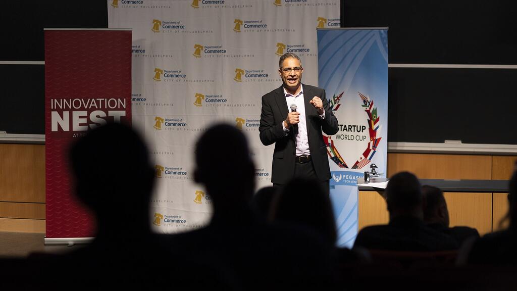 Hundreds of people gathered at Temple on Friday for the Startup World Cup, giving Philadelphia entrepreneurs a chance to compete on a global stage.