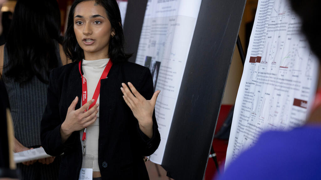Temple student presents research at 2026 Research and Leadership Symposium in the College of Science and Technology