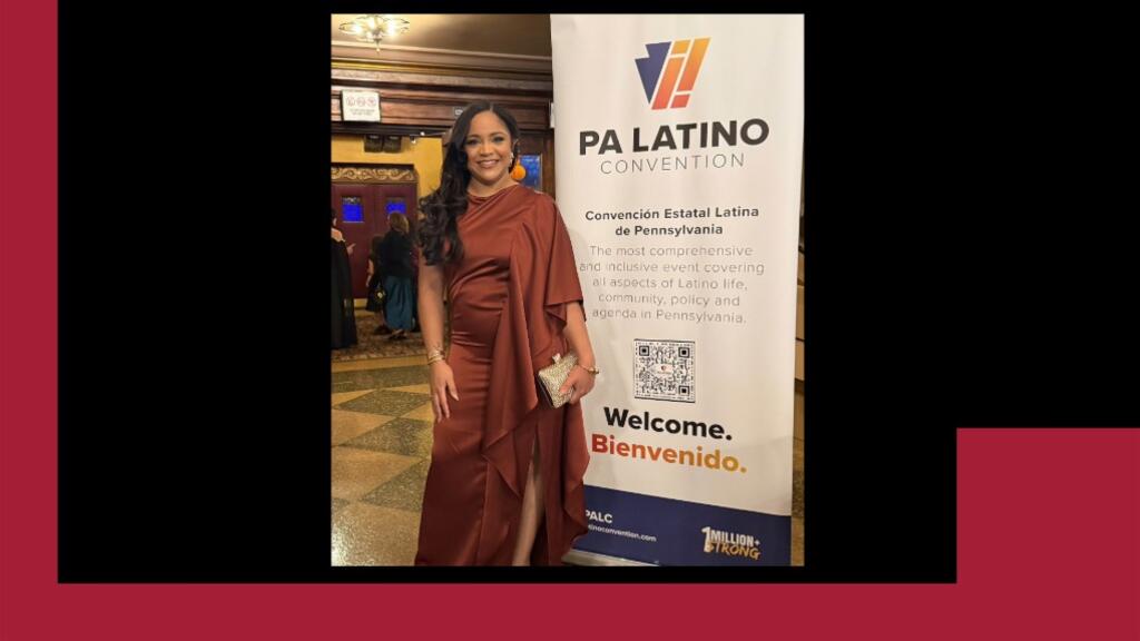 Mariel Delacruz at the Pennsylvania Latino Convention