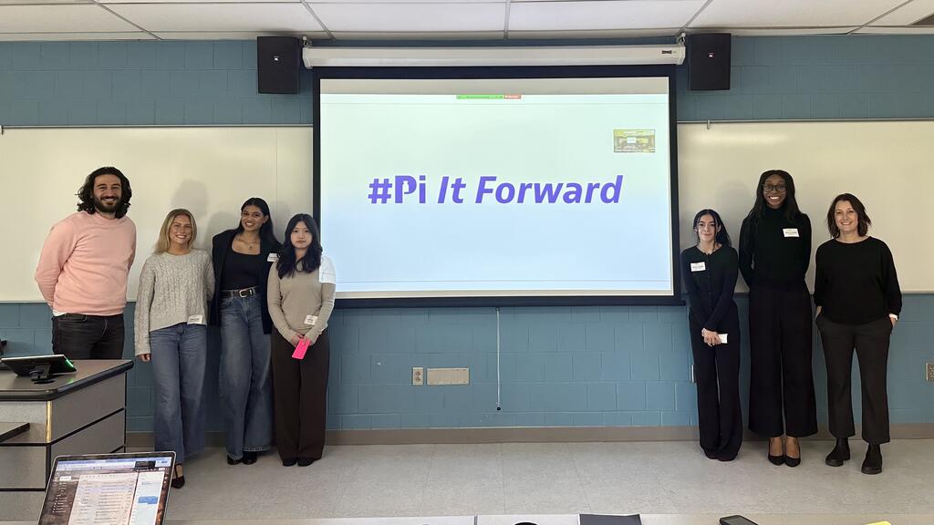Students presenting