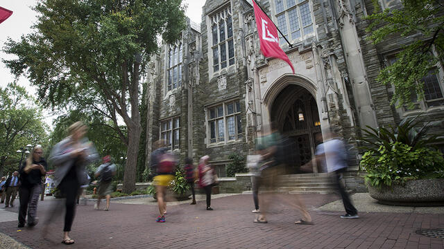 The exterior of Sullivan Hall.