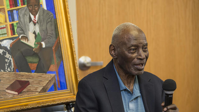 Charles L. Blockson pictured.