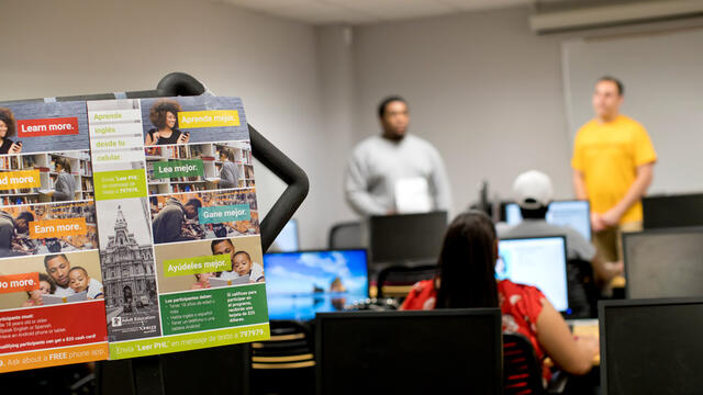 Literacy app testing at Temple University