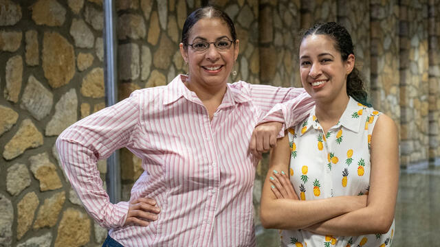 Annette Cruz and Thatyana Morales