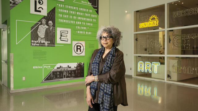 Temple University professor Linda Earle